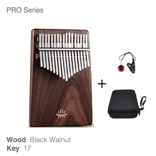 Kalimba Prestige en Noyer Noir