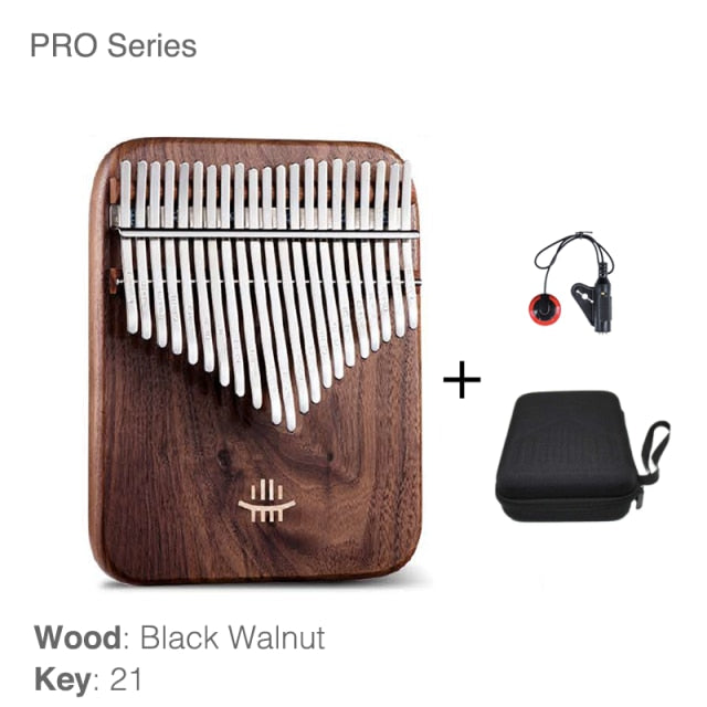 Kalimba Pro Series en Noyer Noir